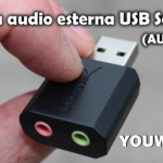 Scheda audio USB esterna Sabrent